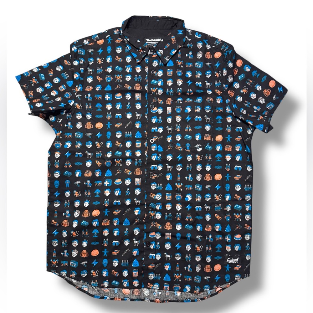 (SOLD) Bethesda Men’s Fallout Button Up NWOT